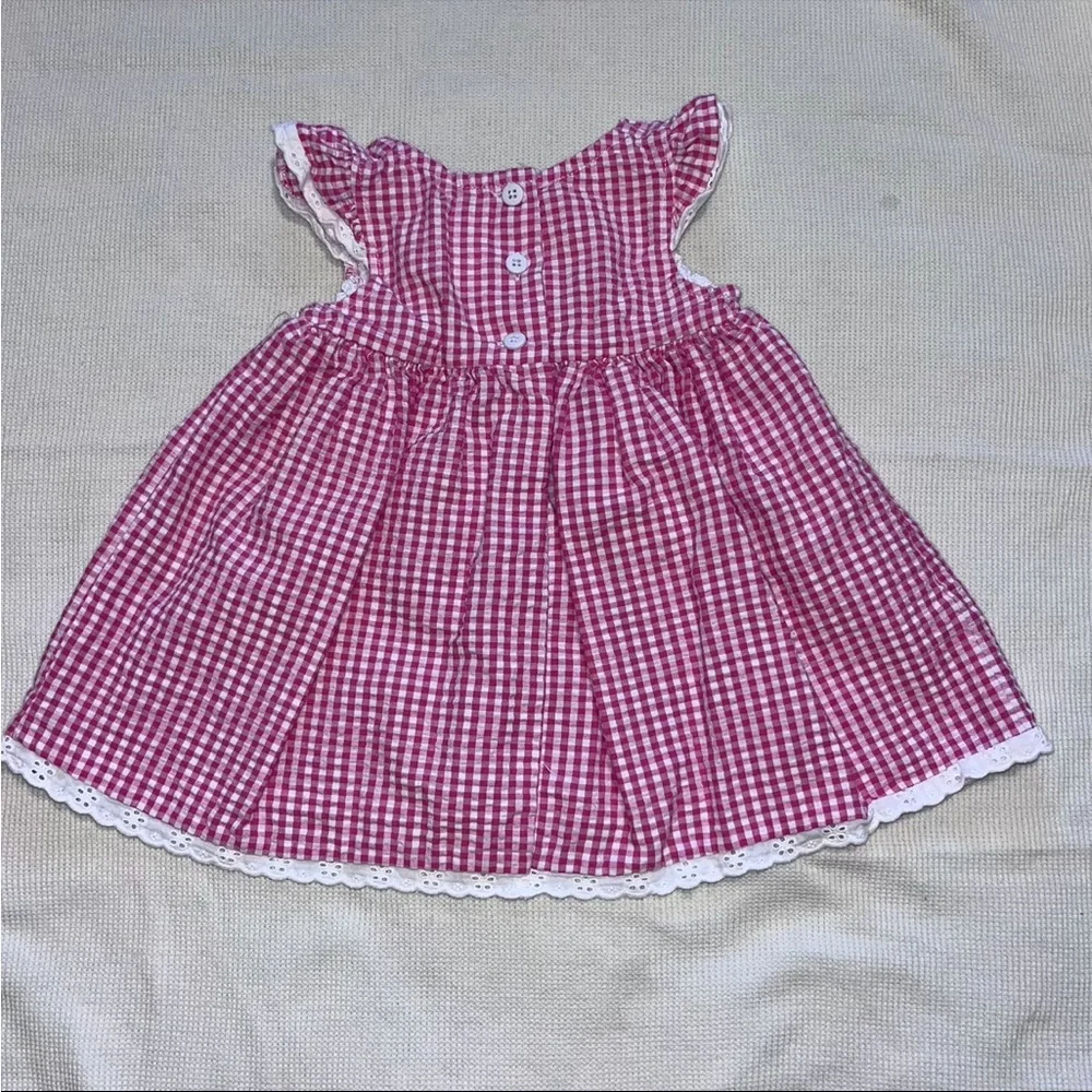 Goodlad Pink Gingham Baby Dress